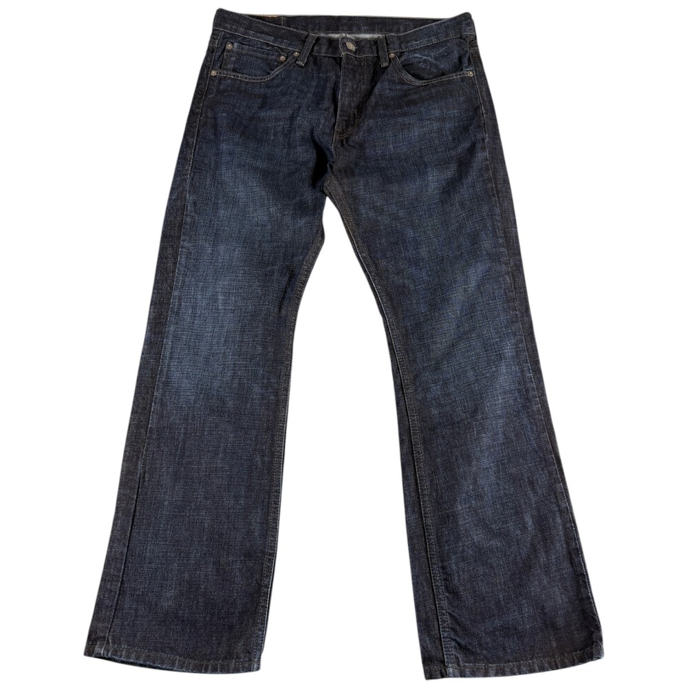 Levi's 527 Jeans Mens 34x30 Dark Wash Slim Bootcut Heritage Workwear Western Y2K